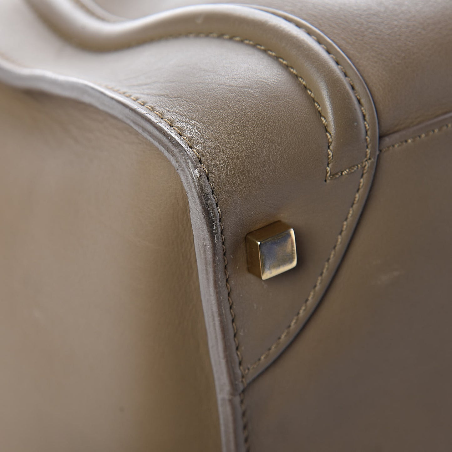Smooth Calfskin Mini Luggage Dune