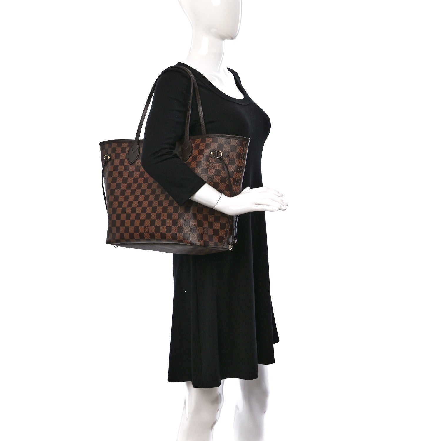 Louis Vuitton Damier Ebene Neo Neverfull MM 2 of 10