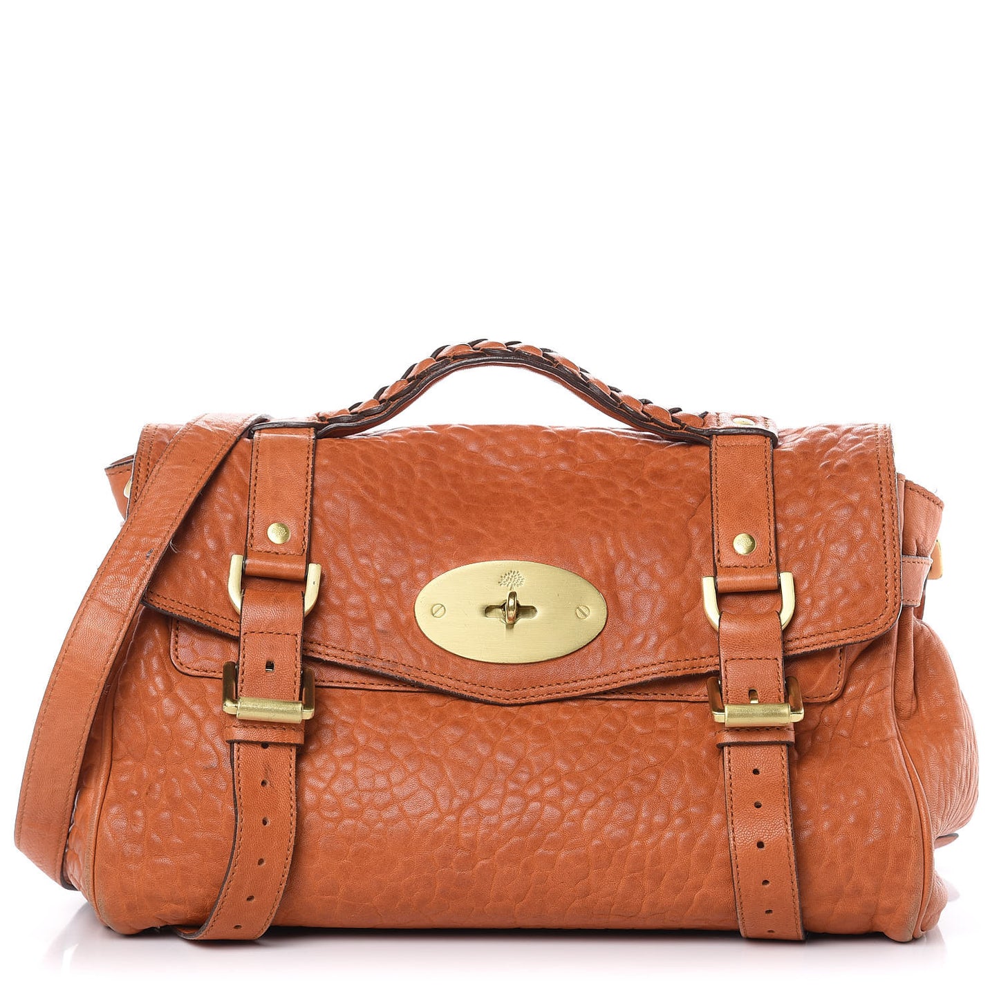 Large Grain Nappa Medium Alexa Pumpkin