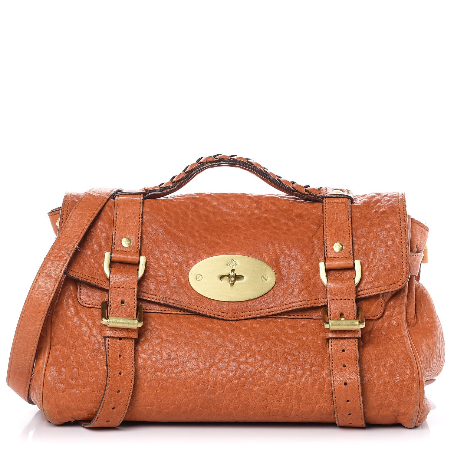 Mulberry Large Grain Nappa Medium Alexa Pumpkin 1 of 22