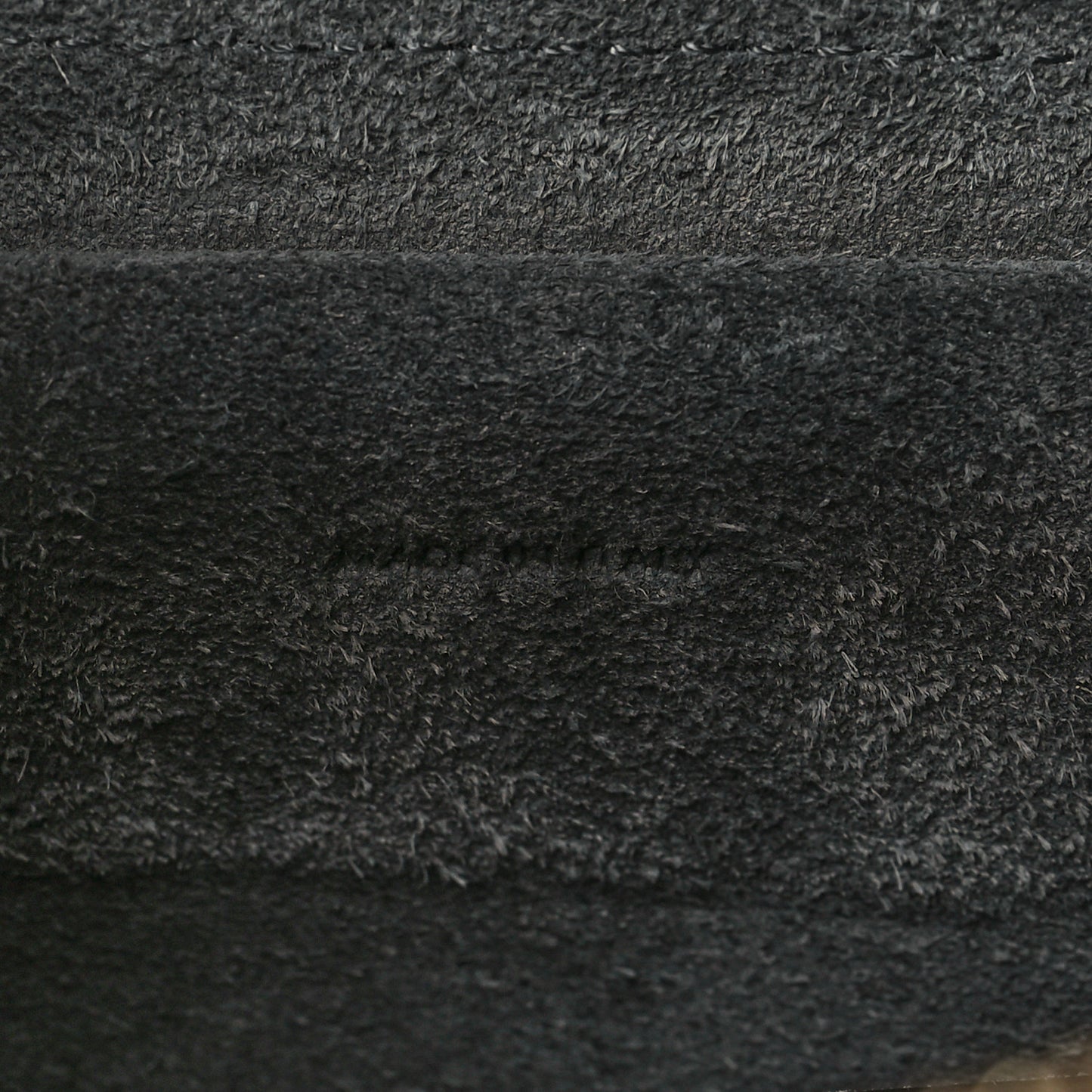 Grained Calfskin Micro Belt Bag Grey