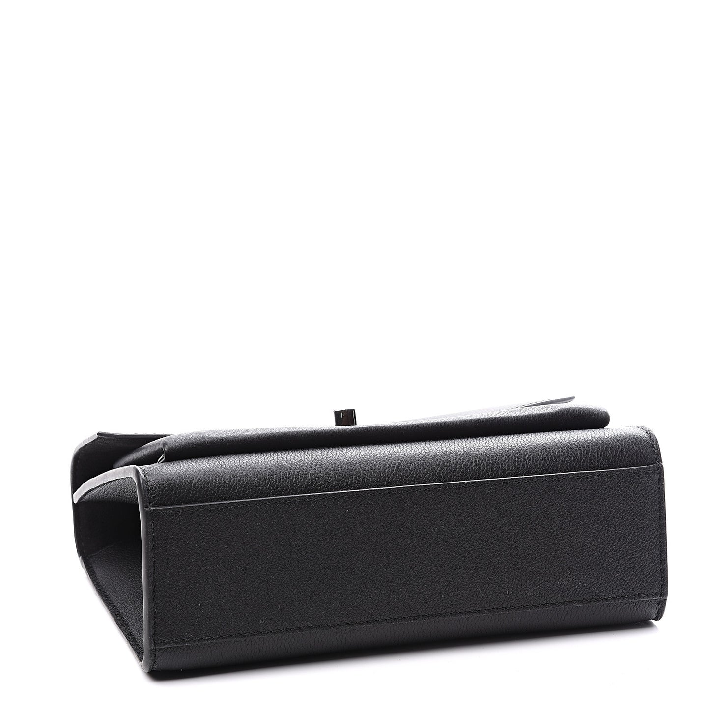 Soft Calfskin My Lockme Chain Bag BB Black