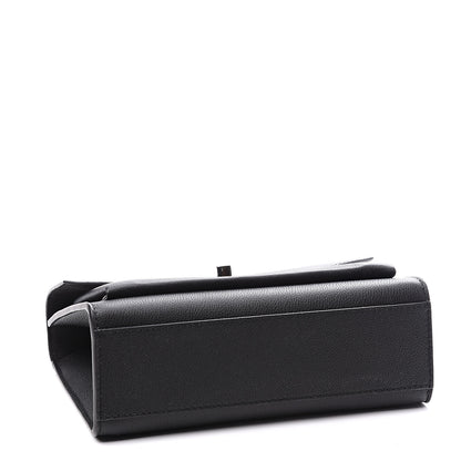 Louis Vuitton Soft Calfskin My Lockme Chain Bag BB Black 3 of 9