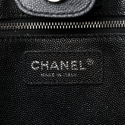 Chanel Caviar Stitched Large Shopping Tote Black 6 of 20