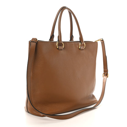 Prada Vitello Phenix Tote Cannella 3 of 9