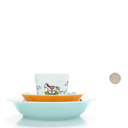 Hermes Porcelain Adada Set of 3 3 of 8