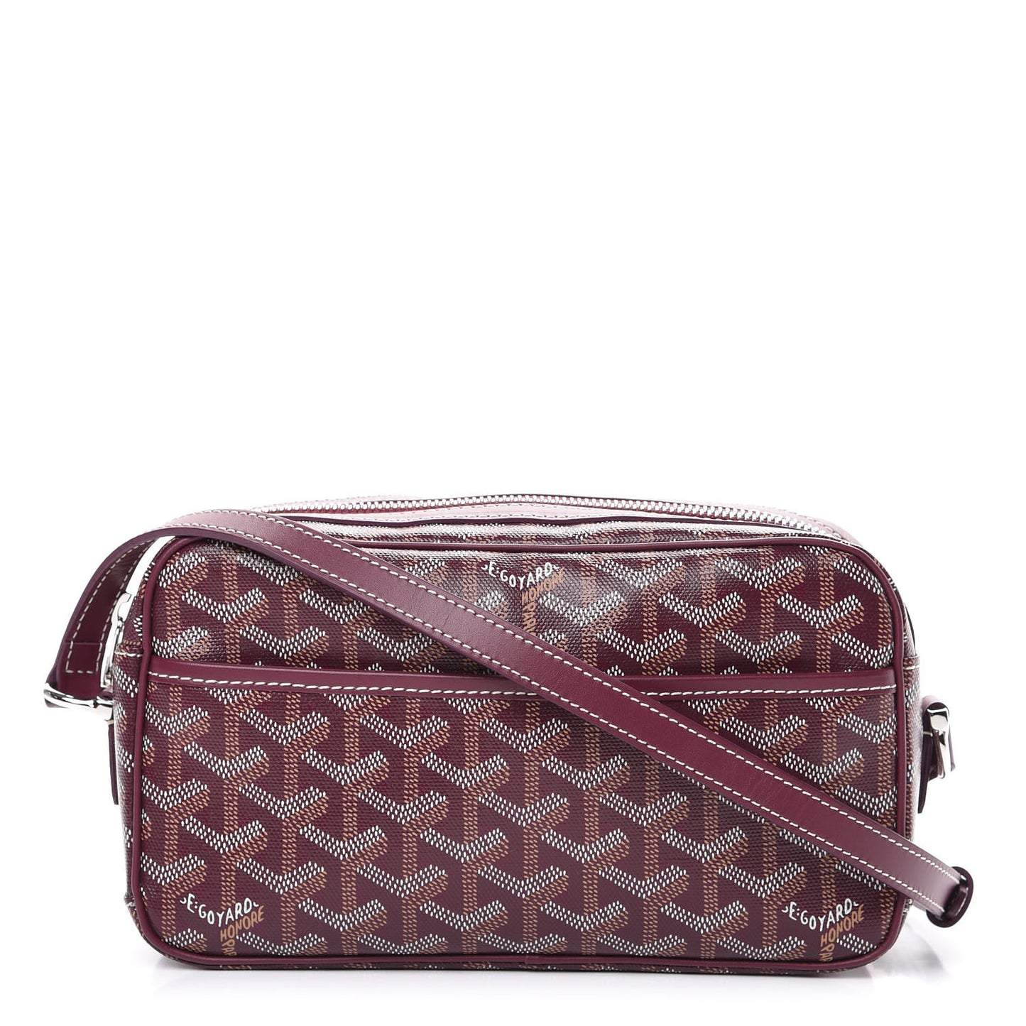Goyardine Sac Cap Vert Burgundy