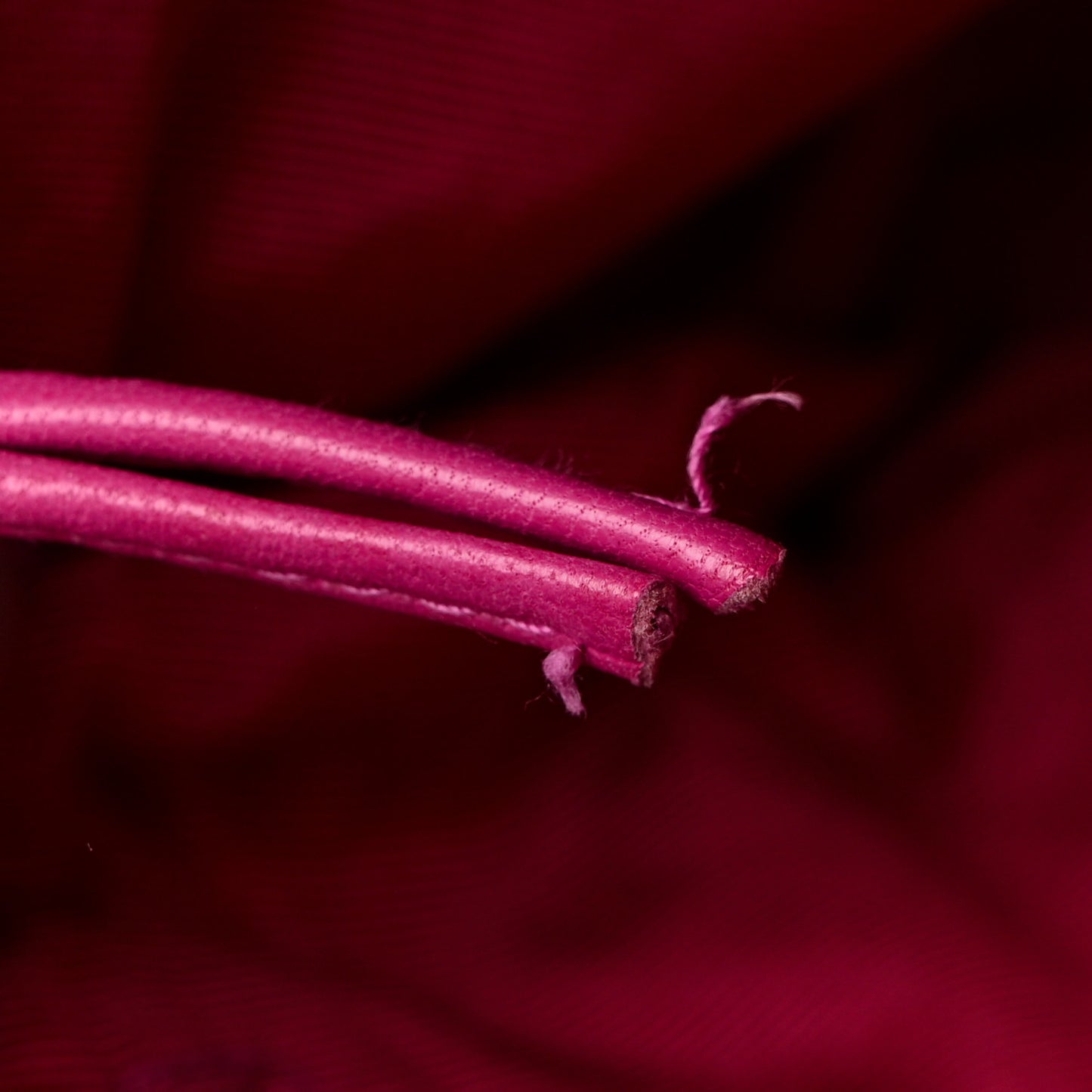 Rabbit Fur Shoulder Bag Fuchsia