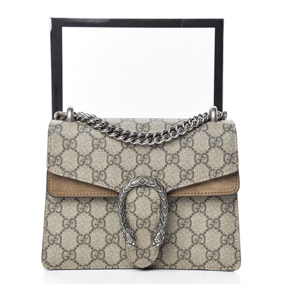 Gucci GG Supreme Monogram Mini Dionysus Shoulder Bag Taupe 10 of 10