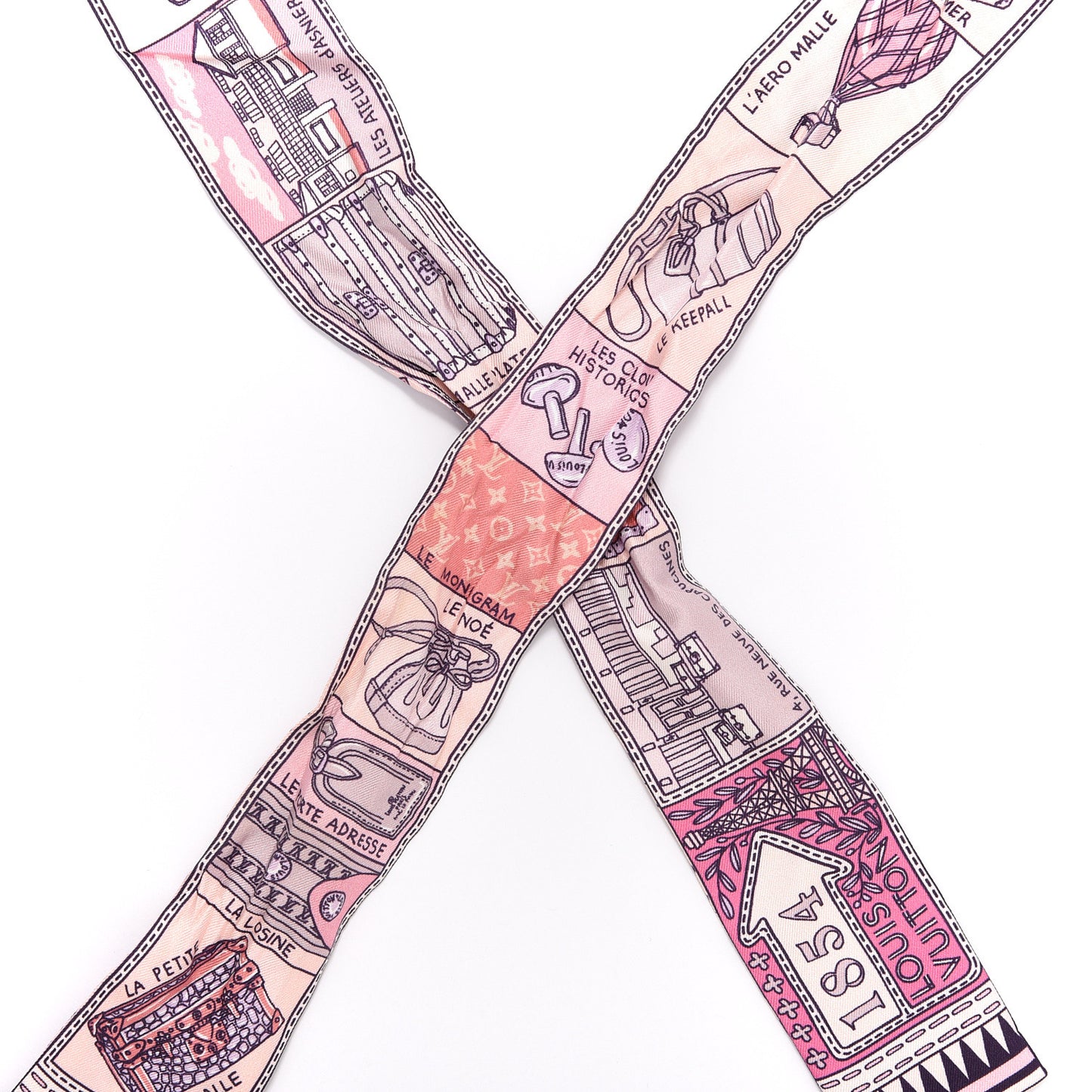 Silk Jeu De Louis BB Bandeau Pink