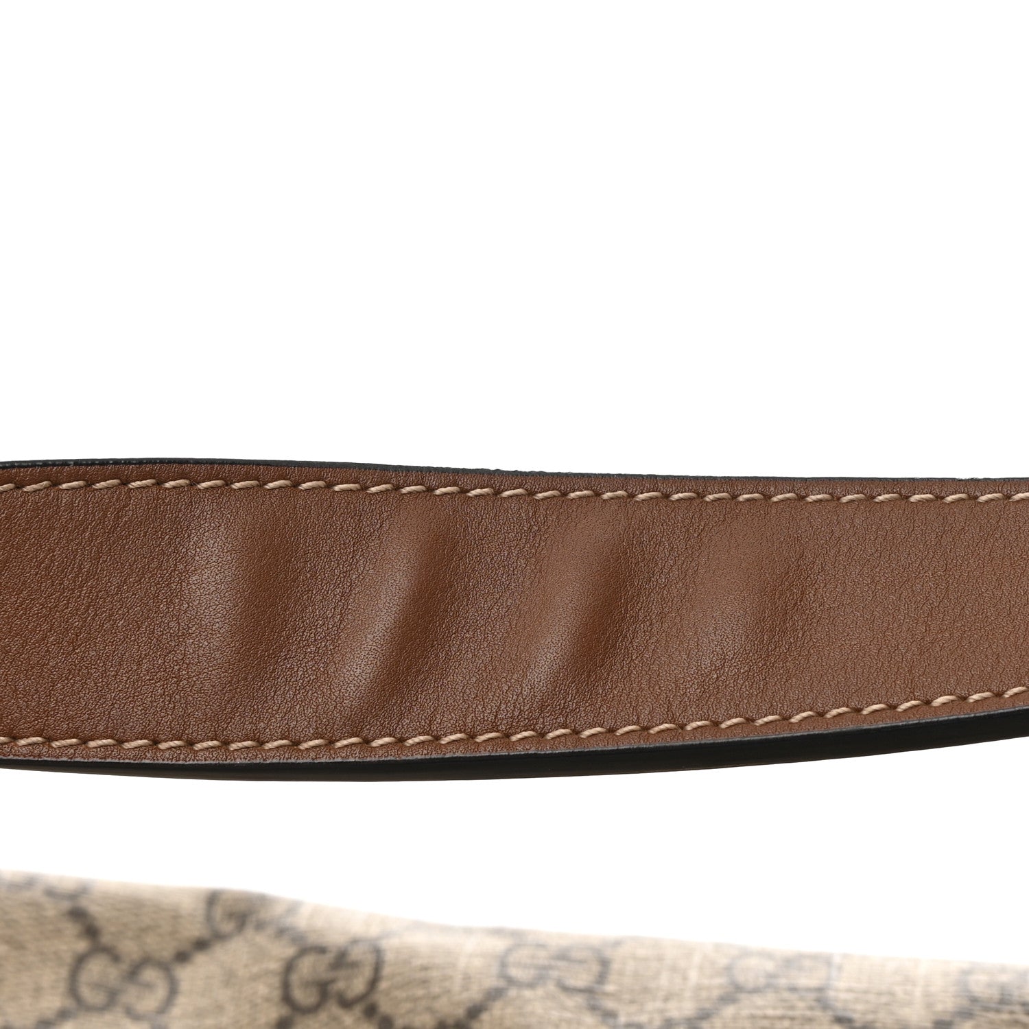 Gucci GG Supreme Monogram Large Linea A Hobo Light Brown 12 of 12