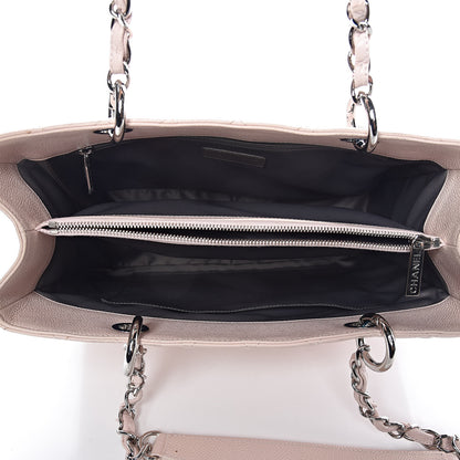 Chanel Caviar Quilted Grand Shopping Tote GST Light Pink 7 of 12