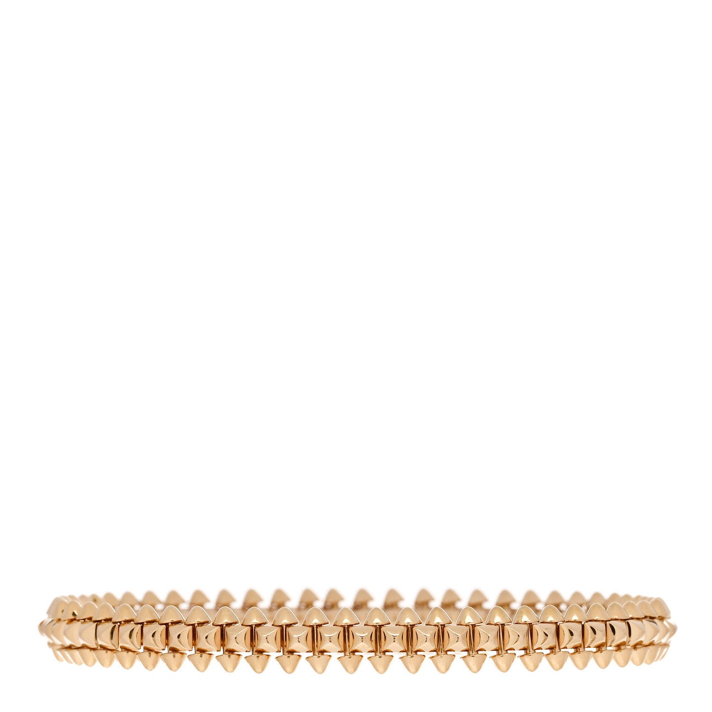 18K Pink Gold Small Clash De Cartier Bracelet 15