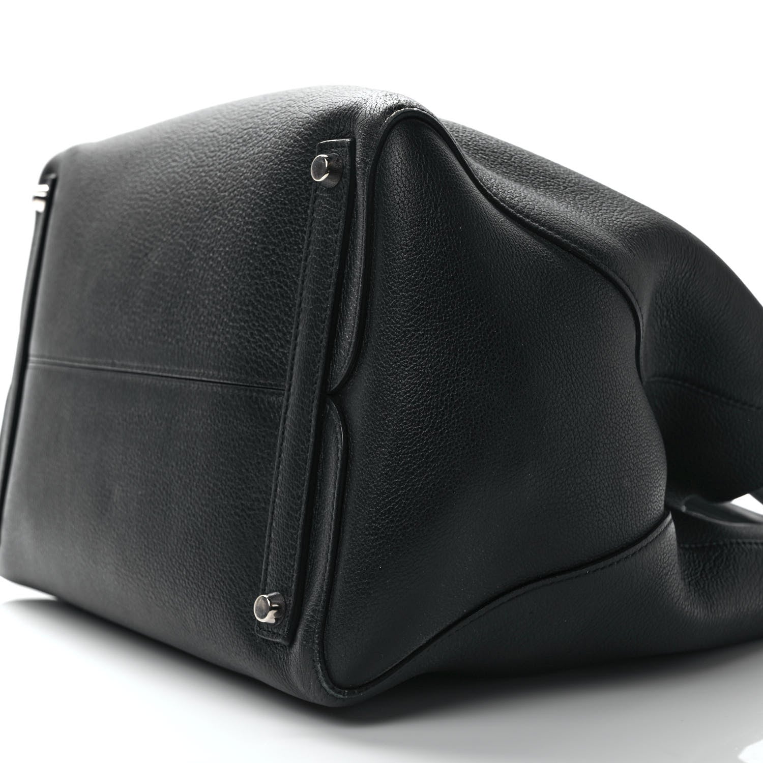 Christian Dior Supple Grained Calfskin Large Open Bar Tote Black 8 of 11