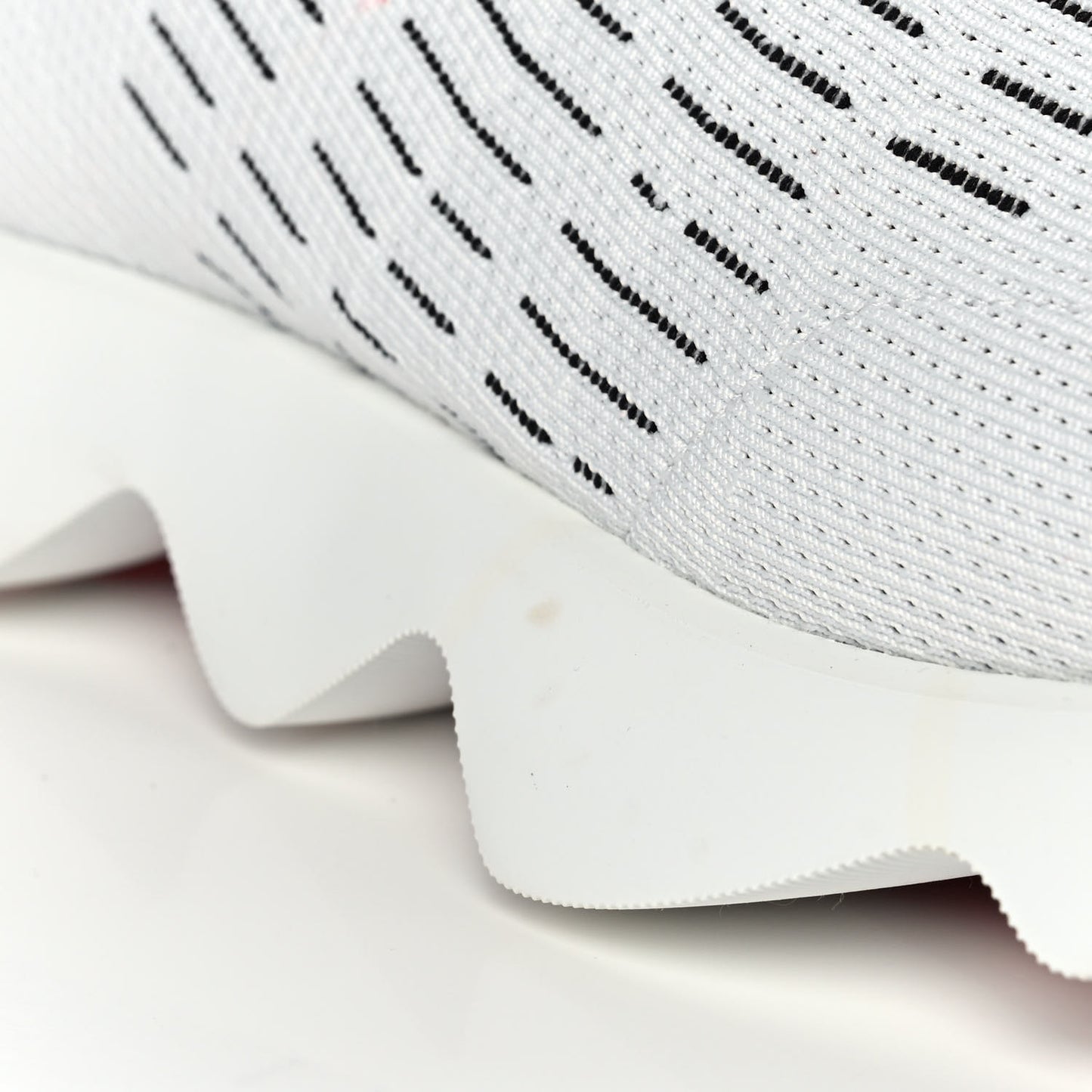 Technical Canvas Goatskin Eclair Sneakers 42 White