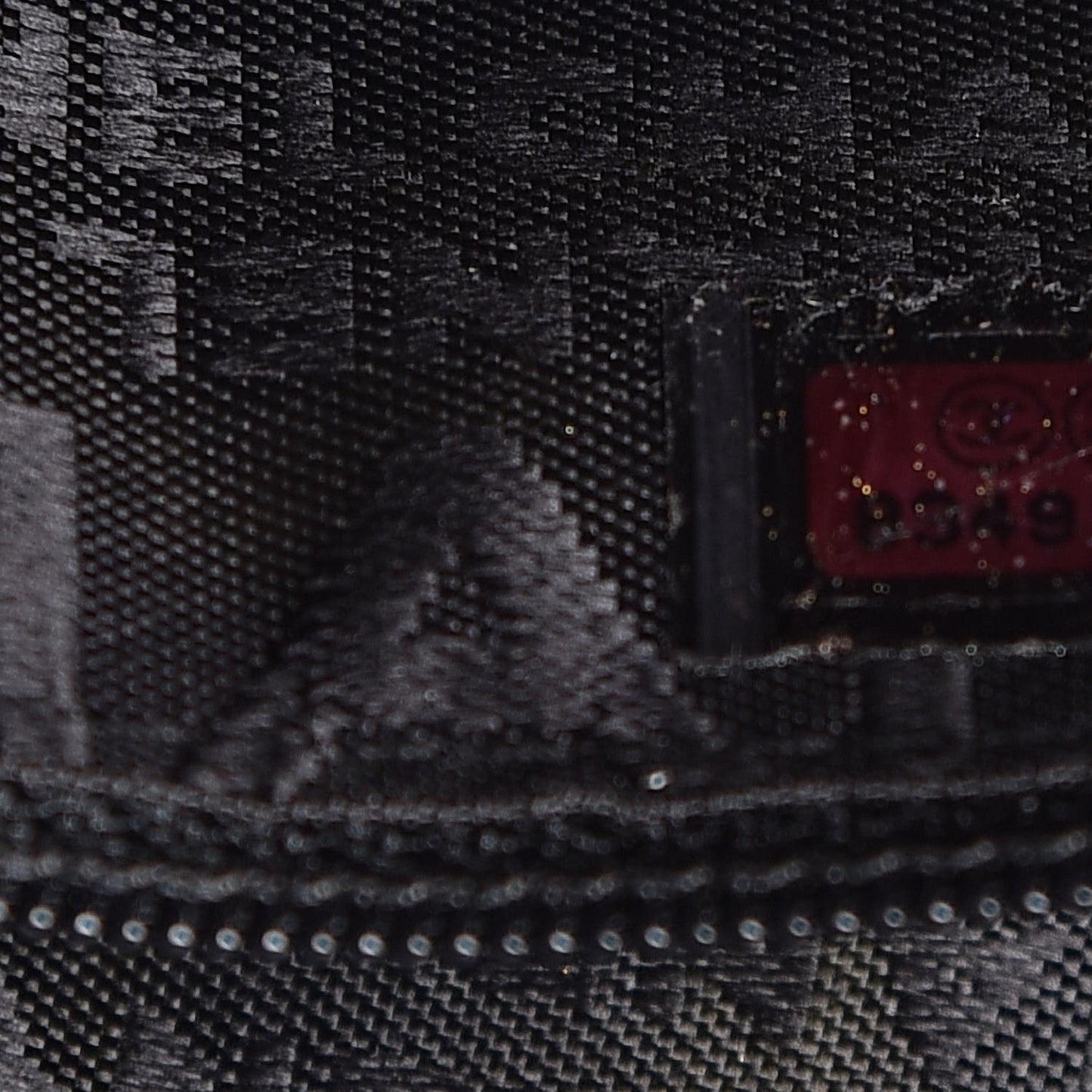 Calfskin Vertical Quilted Lax East West Shoulder Bag Black