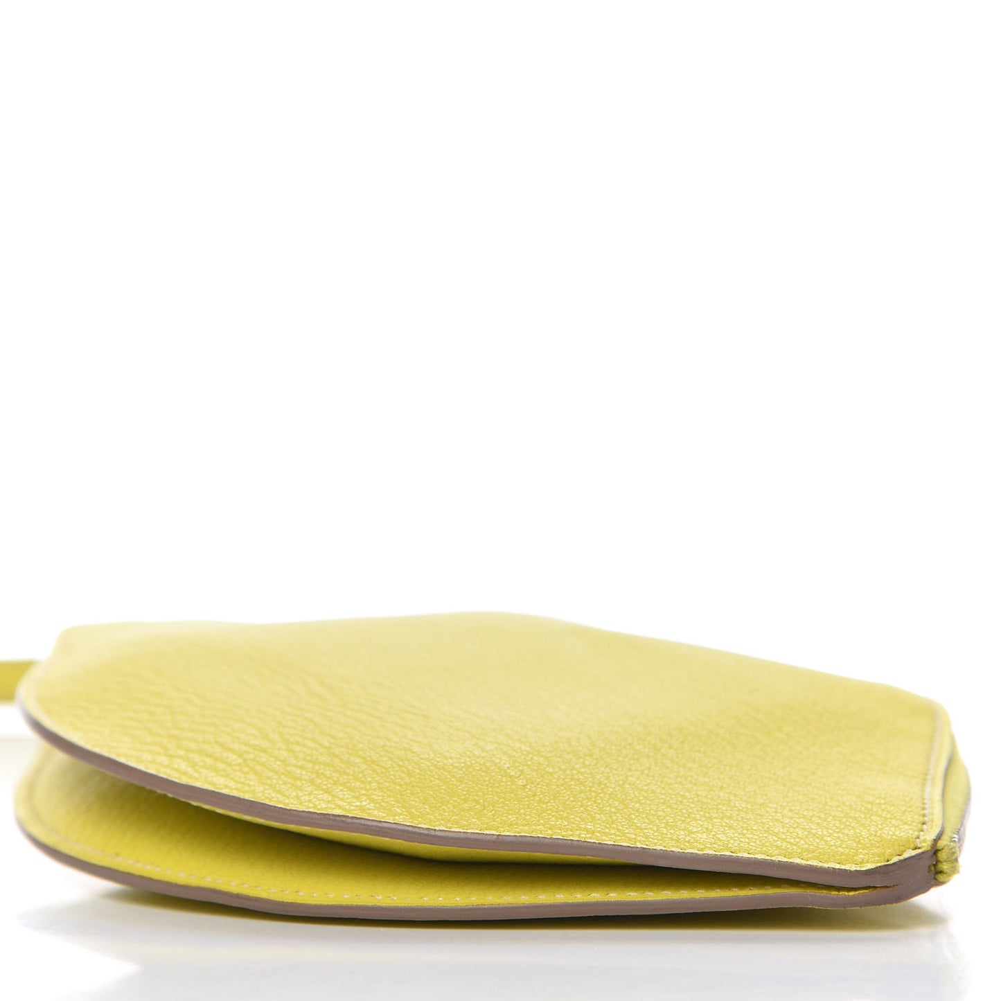 Chevre Mysore Tutti Frutti Citron Clutch Lime