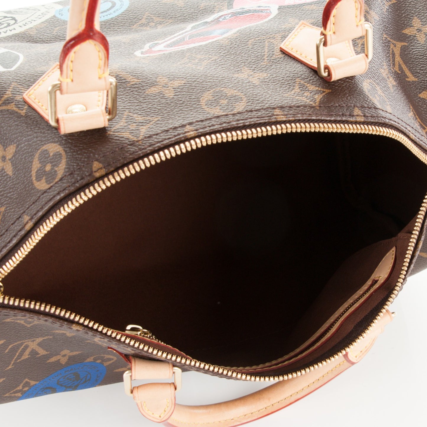 Monogram World Tour Speedy Bandouliere 30