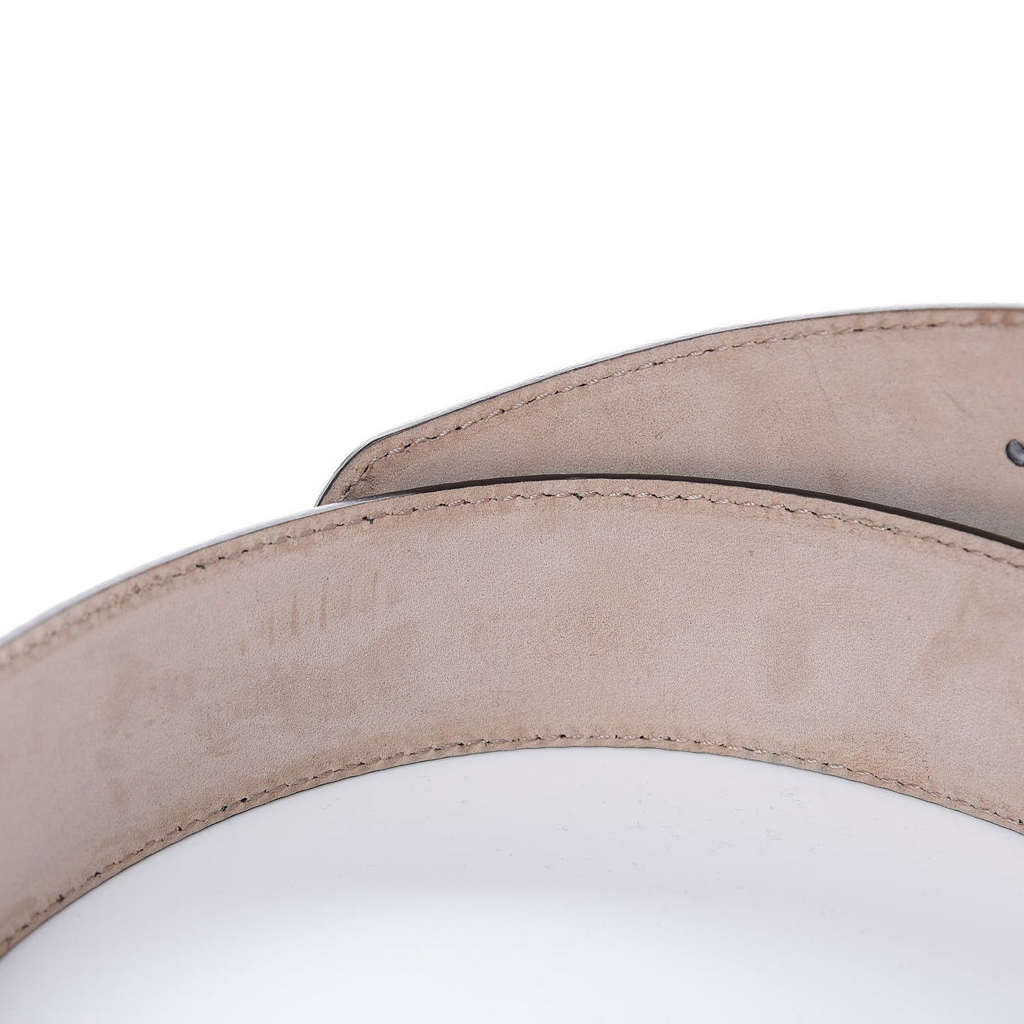 Guccissima Signature Interlocking G 40mm Belt 100 40 Verde