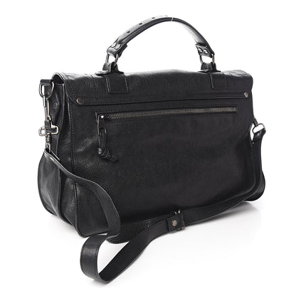 Proenza Schouler Lambskin Medium PS1 Satchel Black 2 of 9