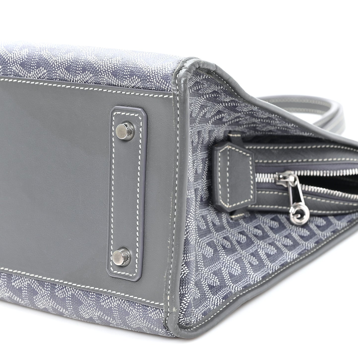 Goyardine Marquises Tote Grey