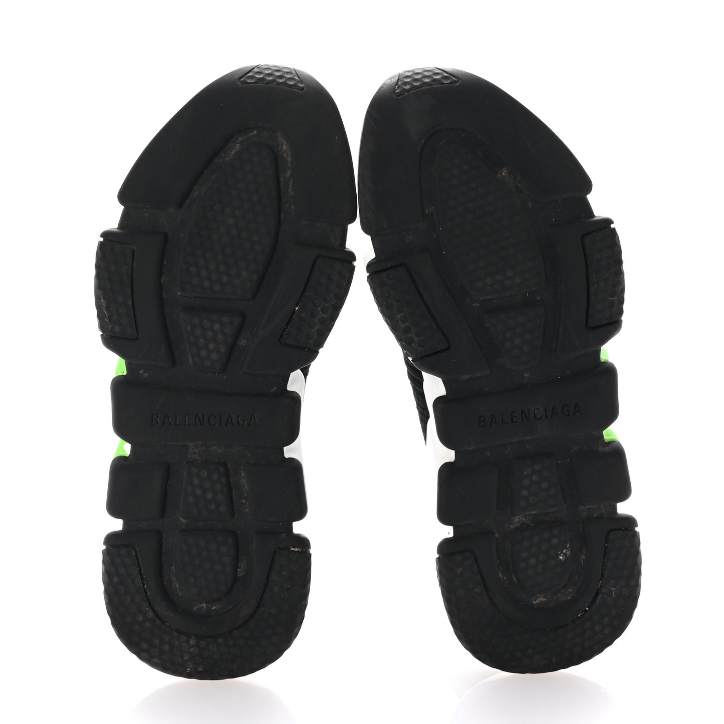 Knit Womens Speed Lace Up Graffiti Sneakers 36 Black White Fluo Green