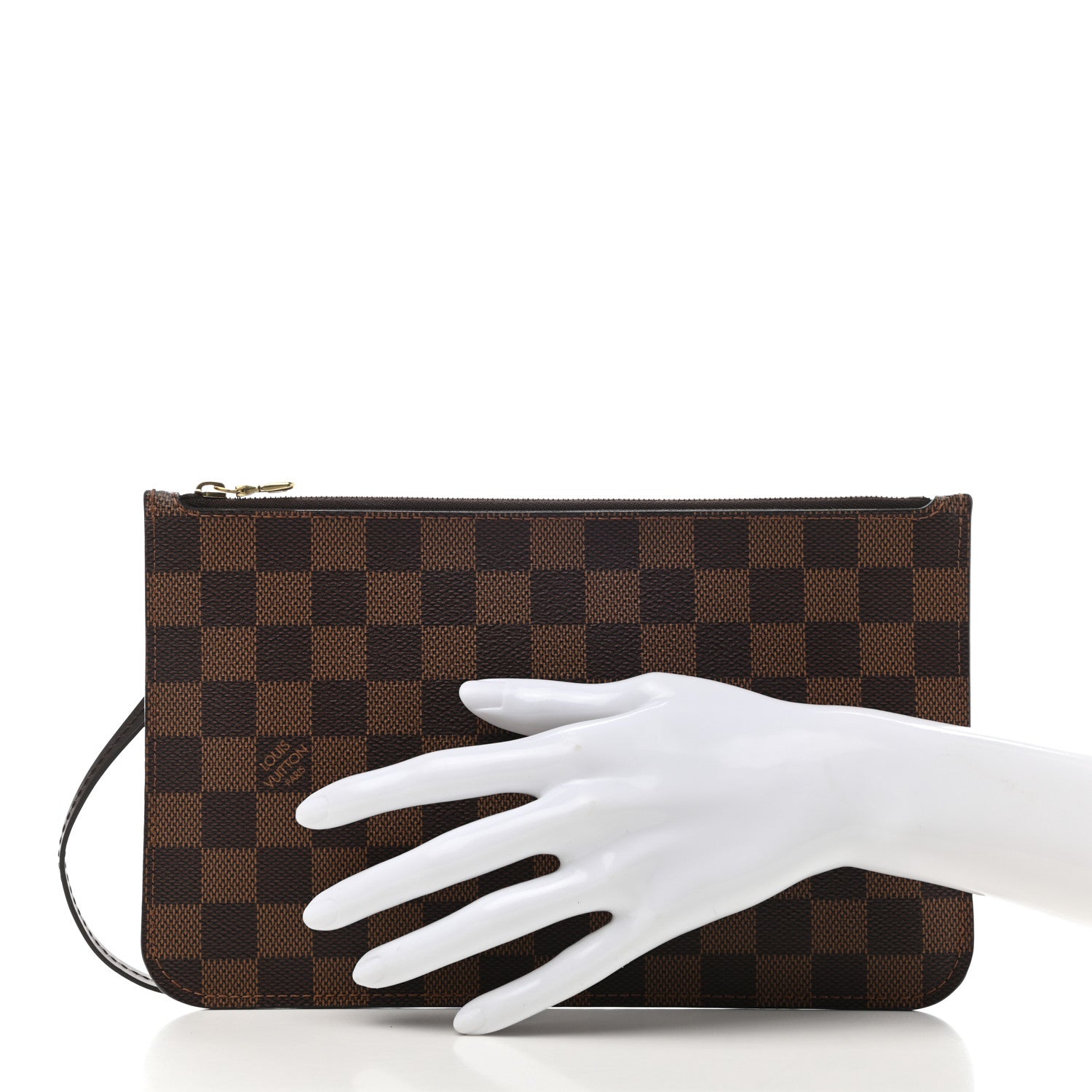 Louis Vuitton Damier Ebene Neverfull MM GM Pochette 2 of 7