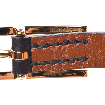 Hermes Chamonix Behapi Double Tour Bracelet T2 Black 4 of 5