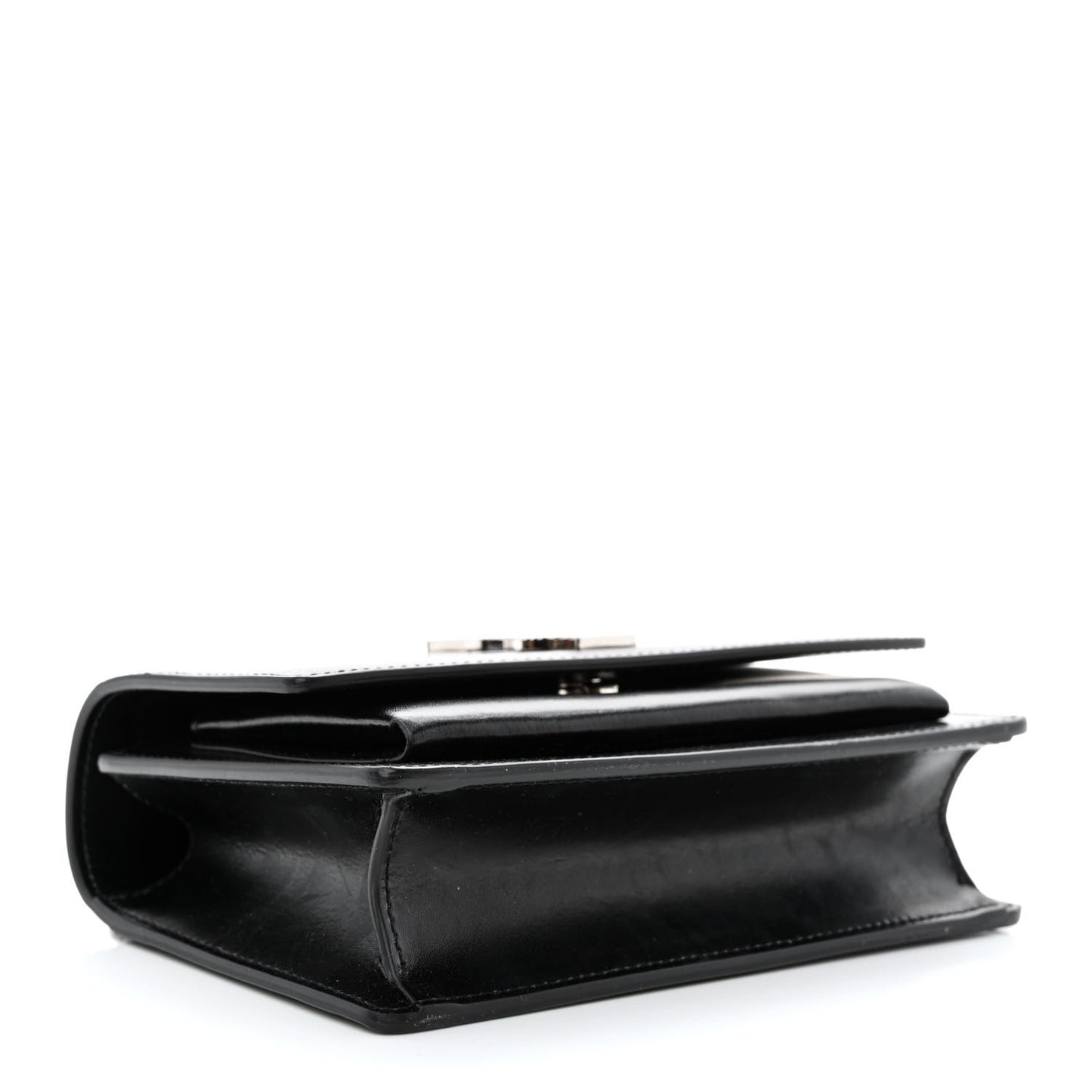 Calfskin Monogram Sunset Chain Wallet Black