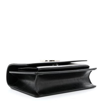 Saint Laurent Calfskin Monogram Sunset Chain Wallet Black 4 of 10