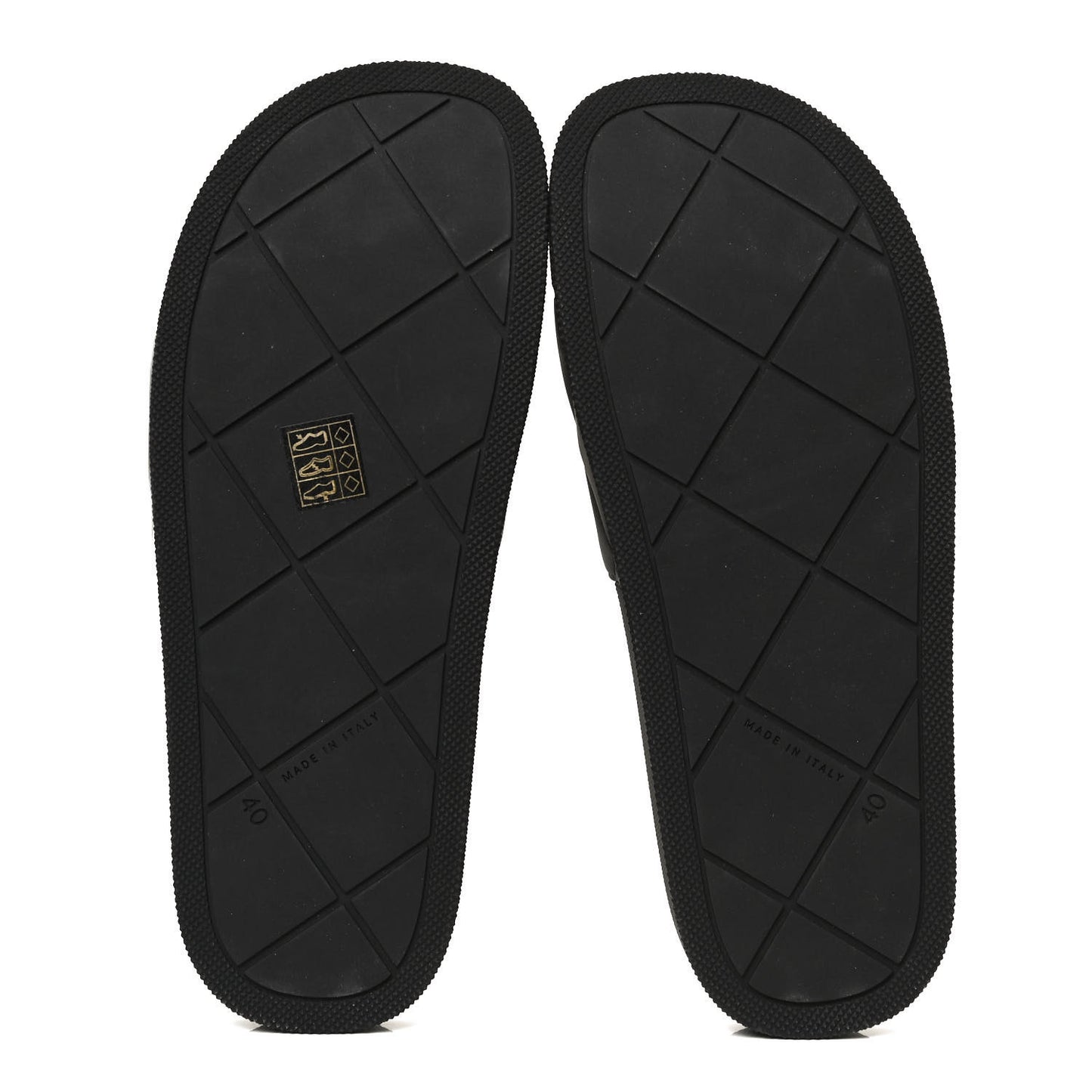Rubber The Slider Sandals 40 Black