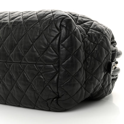 Chanel Lambskin Coco Cocoon Bowler Black 10 of 12