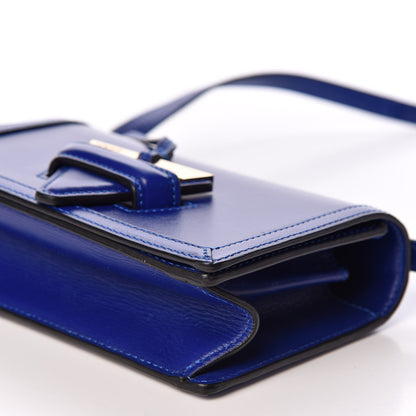 Loewe Calfskin Small Barcelona Shoulder Bag Royal Blue 7 of 8
