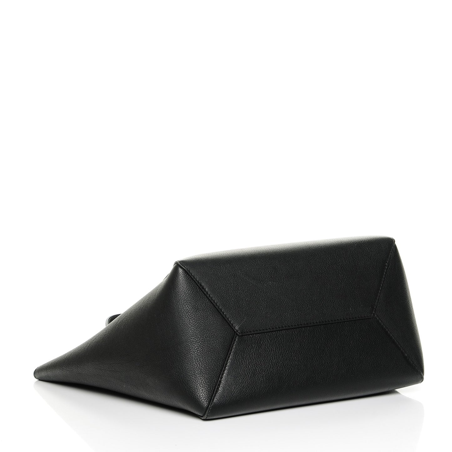 Calfskin Lockme Cabas Black