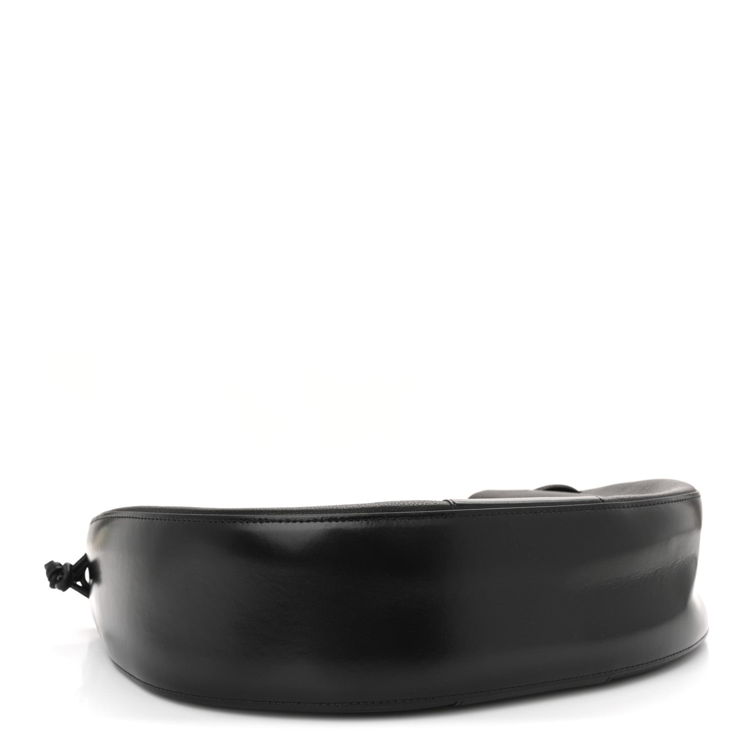 Mansur Gavriel Tumbled Calfskin Lilium Bag Black 4 of 9