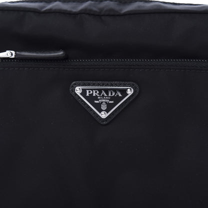 Prada Tessuto Nylon Saffiano Necessaaire Pouch Black 11 of 11
