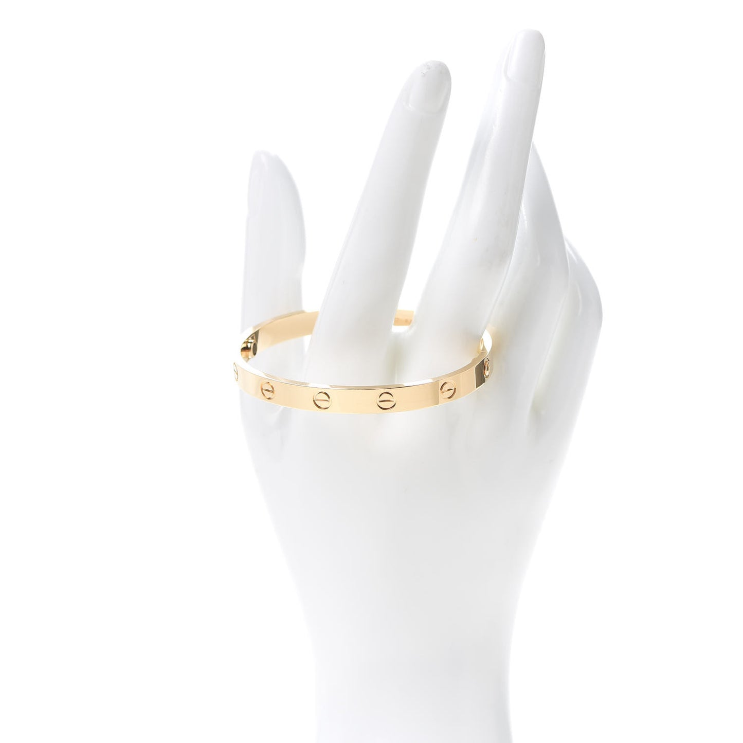 18K Yellow Gold LOVE Bracelet 17