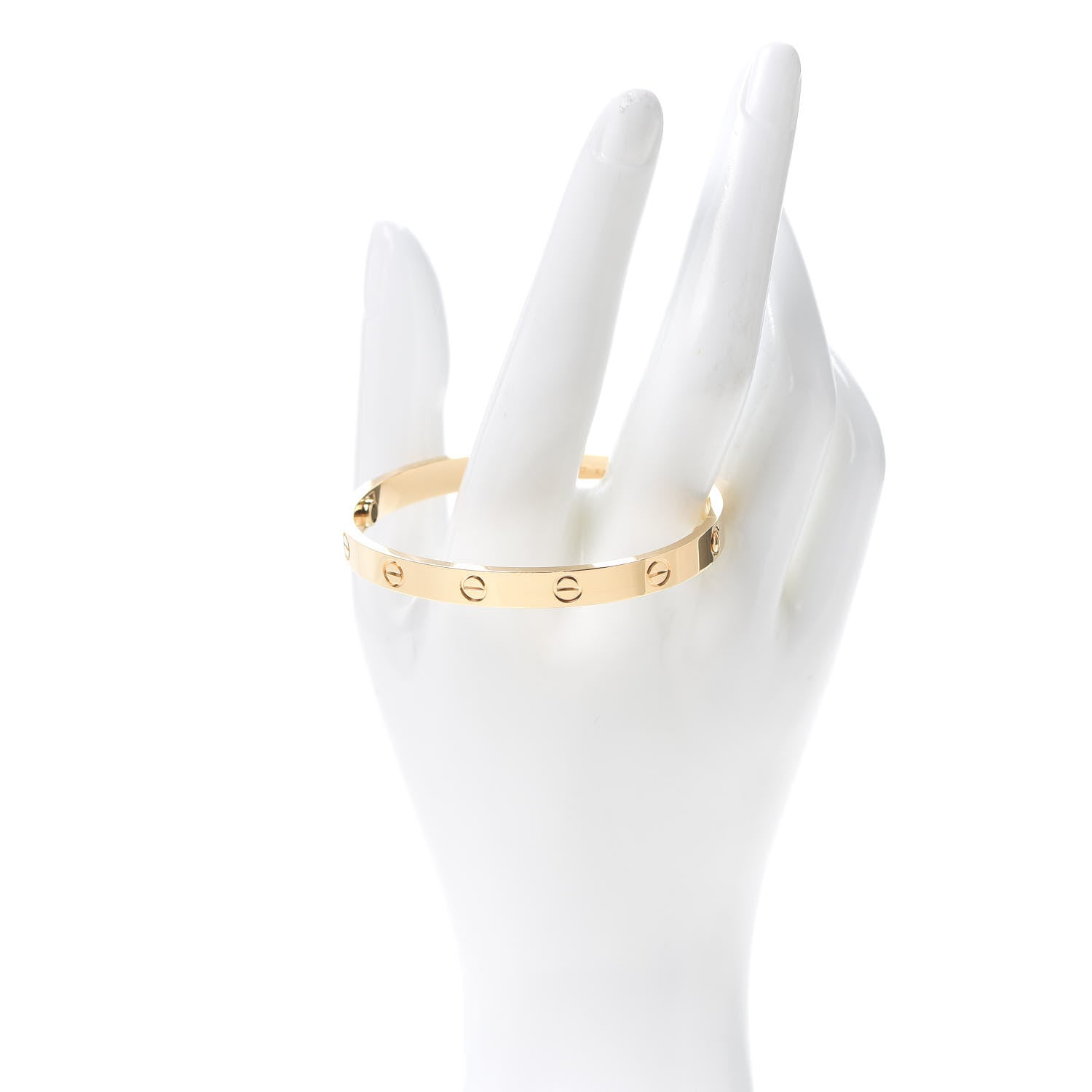 Cartier 18K Yellow Gold LOVE Bracelet 17 2 of 6