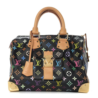 Louis Vuitton Monogram Multicolor Speedy 30 Black 1 of 8