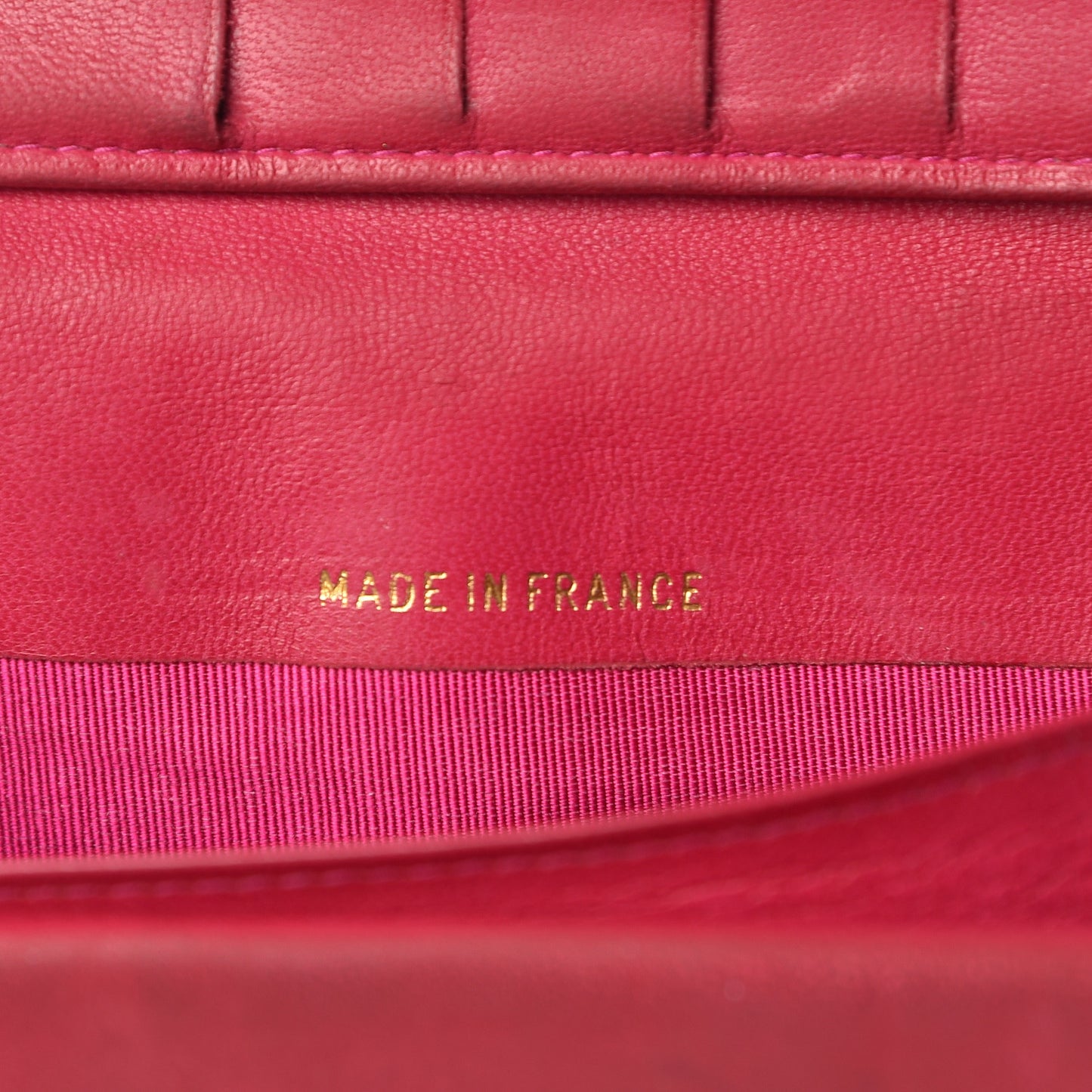 Caviar Timeless CC French Wallet Dark Pink
