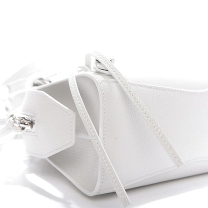Balenciaga Grained Calfskin Neo Classic Silver Hardware Mini City White 7 of 9