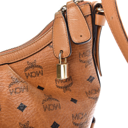 MCM Visetos Hobo Cognac 12 of 14