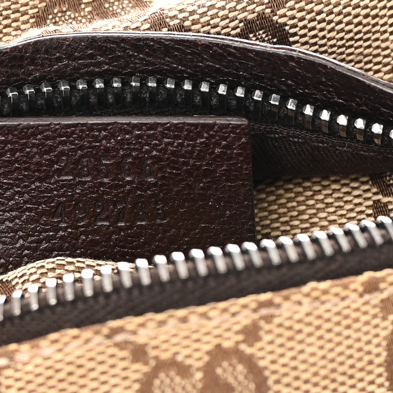 Gucci Monogram Web Belt Bag Dark Brown 9 of 17