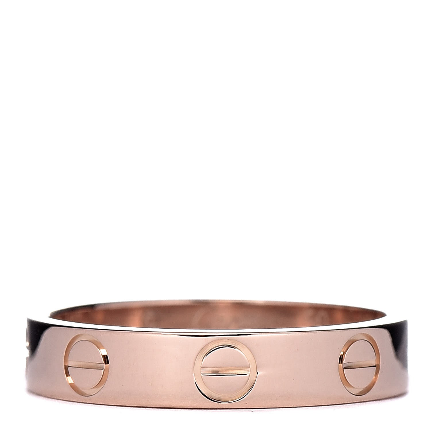 Cartier 18K Pink Gold 3.5mm LOVE Wedding Band Ring 50 5.25 1 of 5
