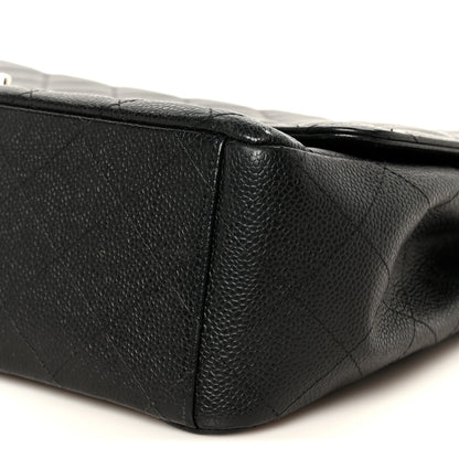 Chanel Caviar Quilted Maxi Double Flap Black 11 of 11