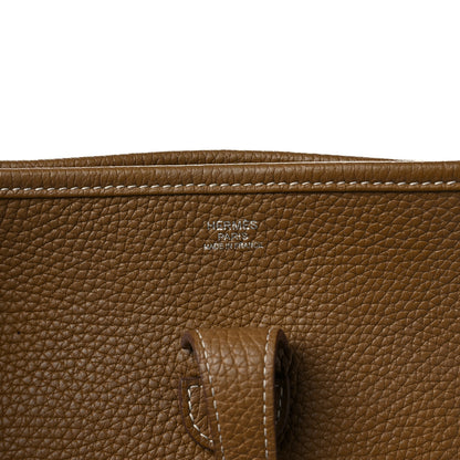 Hermes Taurillon Clemence Evelyne III PM Kraft 5 of 8
