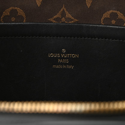 Louis Vuitton Calfskin Monogram Embossed Utility Crossbody Black 6 of 9