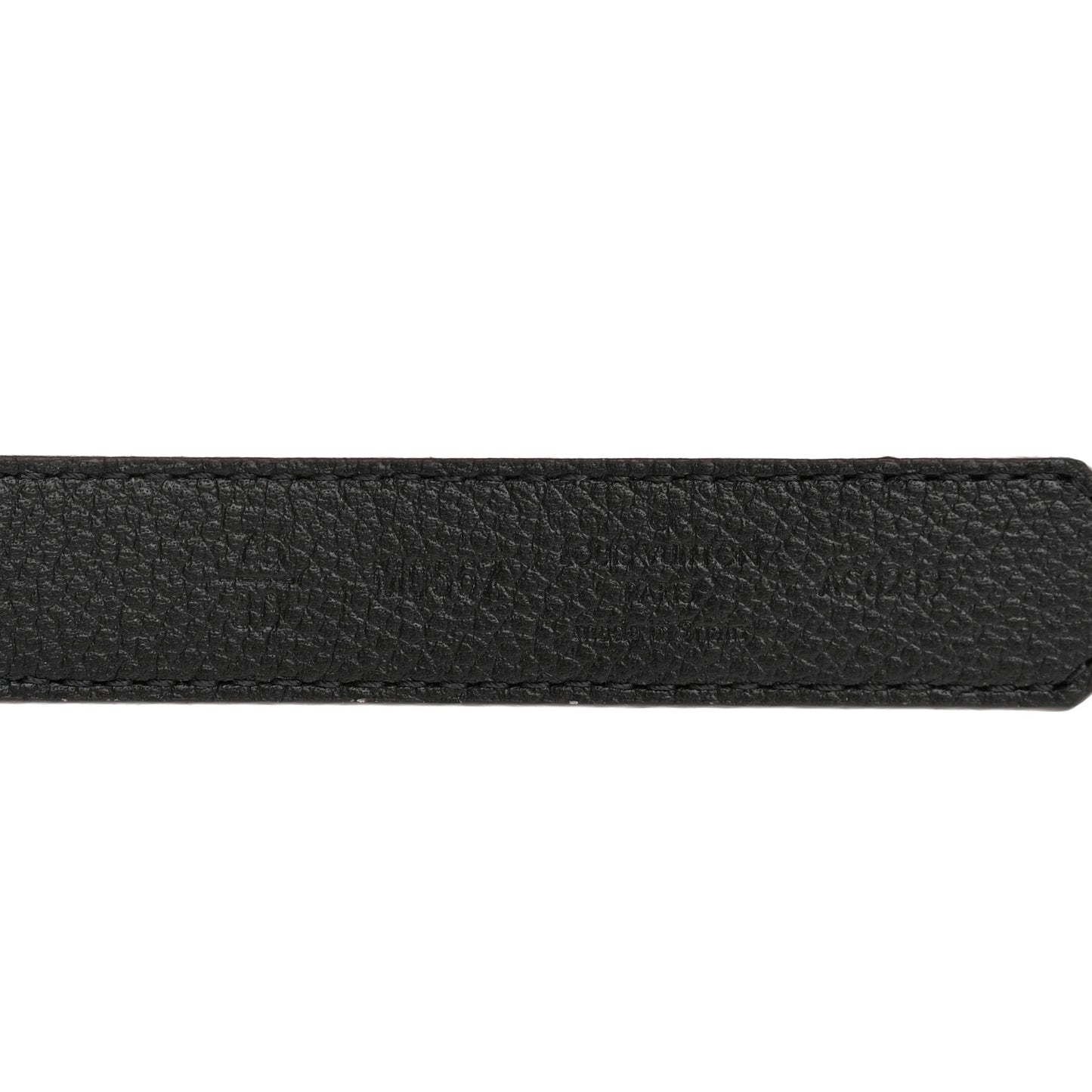 Monogram Calfskin 20mm LV Circle Reversible Belt 75 30