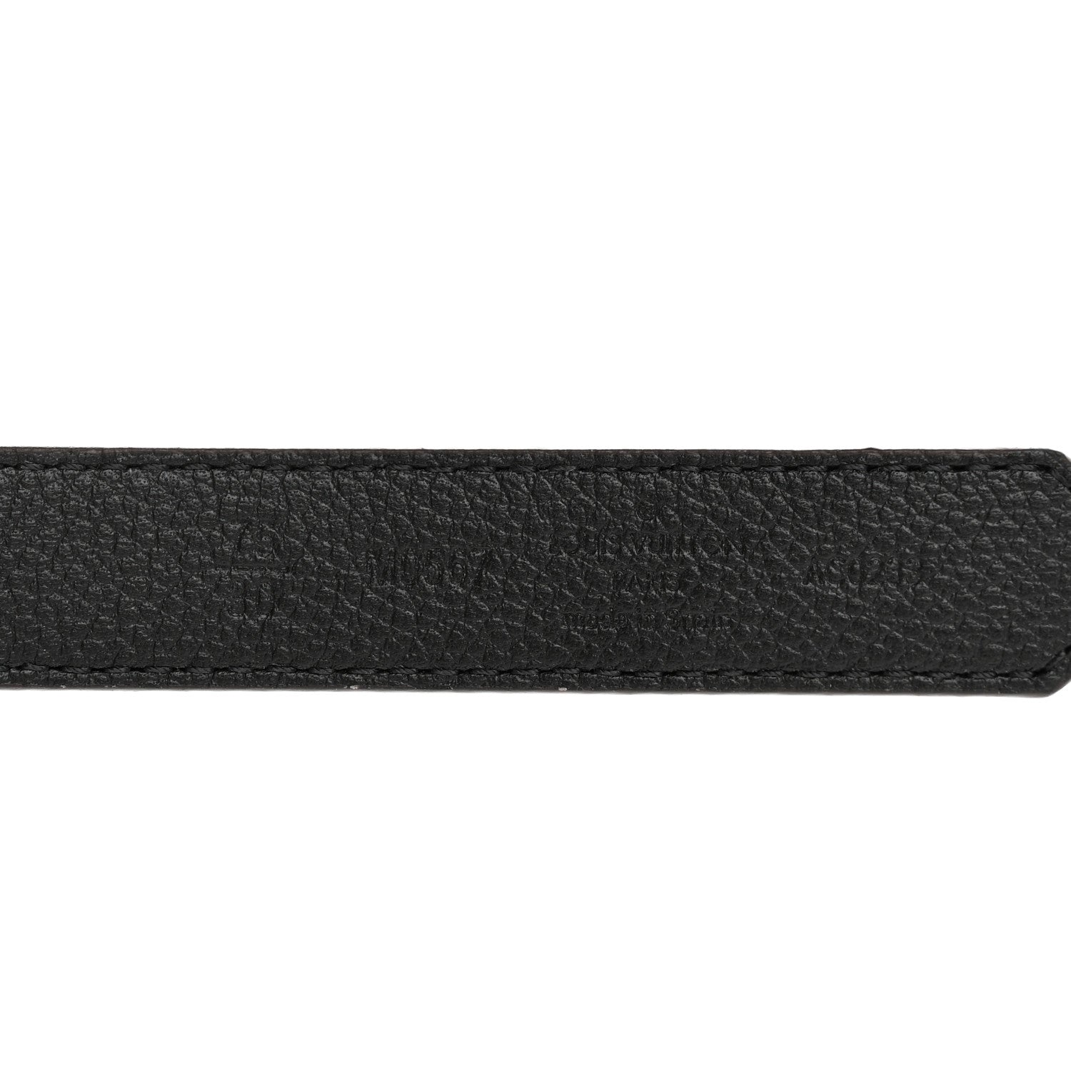 Louis Vuitton Monogram Calfskin 20mm LV Circle Reversible Belt 75 30 4 of 6