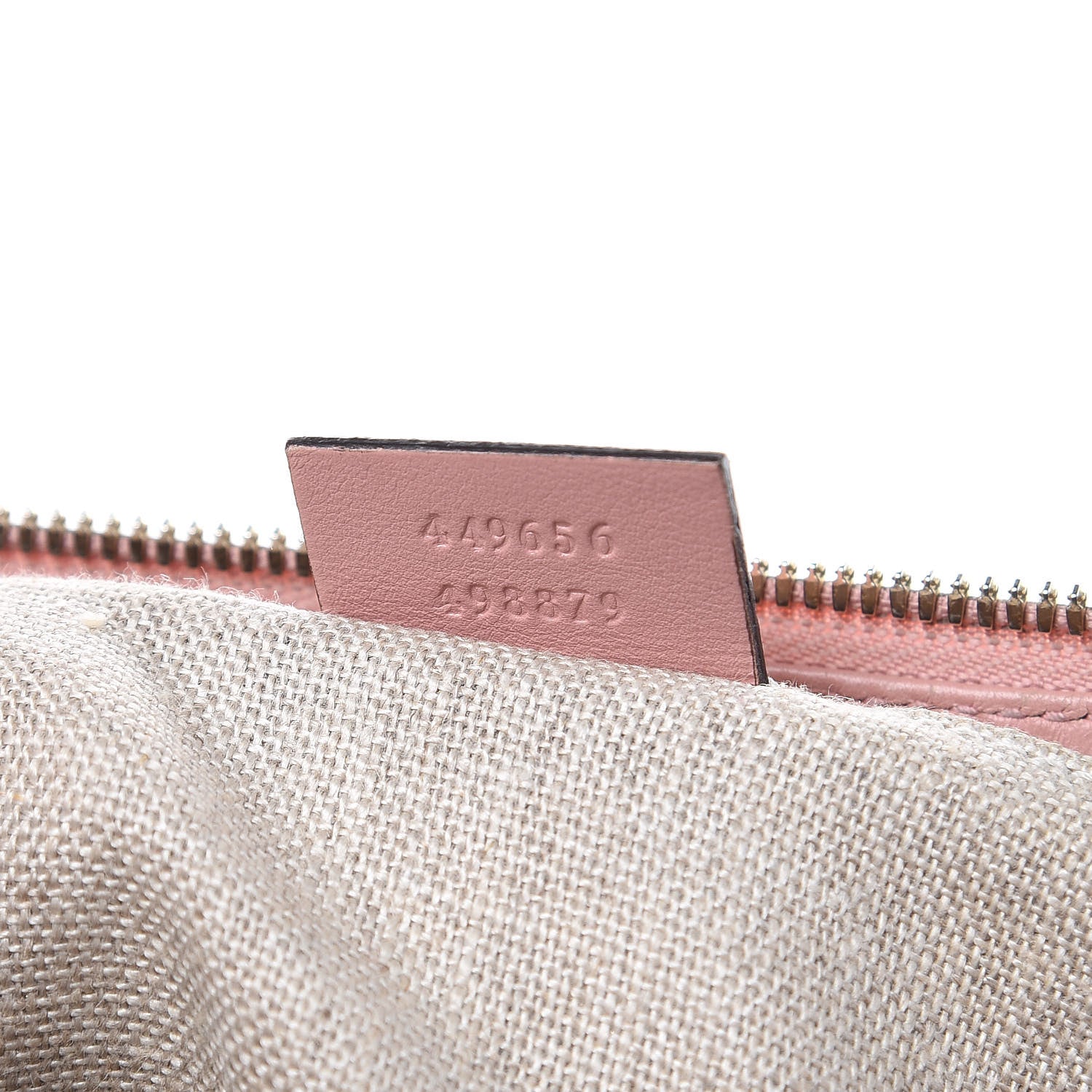 Gucci Soft Microguccissima Small Zippered Satchel Soft Pink 7 of 19